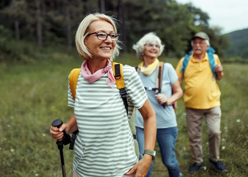 Elderly fort myers residents on peptide therapy with NewU Wellness.
